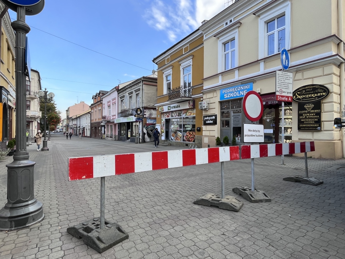 Przebudowa ul. Grunwaldzkiej [październik 2023]